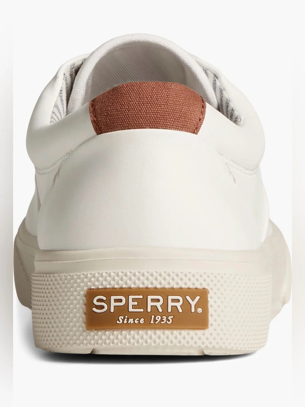 Sperry Men’s White Casual Leather Boat Sneaker